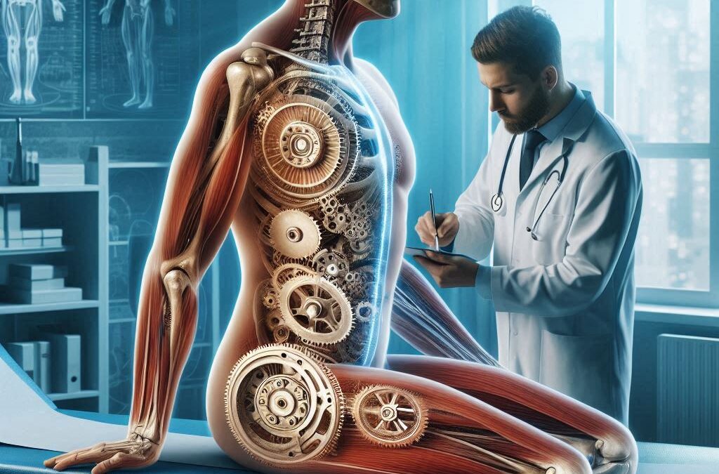 Osteopata meccanico del corpo umano